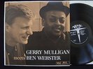 GERRY MULLIGAN Meets BEN WEBSTER orig MONO Verve DG Jazz LP Nice
