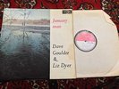 DAVE GOULDER & LIZ DYER JANUARY MAN RARE FOLK ARGO DEMO LP