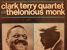 CLARK TERRY QUARTET With THELONIOUS MONK LP Jazzland JLP 996 orig stereo VG+