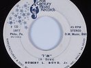 70s Soul 45 ROBERT L. BOYD JR. I'm FOX CENTURY PLAZA HEAR