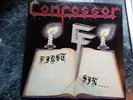 CONFESSOR - FIRST SIN '86 RARE NEW ZEALAND METAL MINI LP.