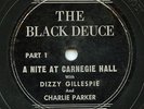 HEAR- Rare Jazz 78- Dizzy Gillespie & Charlie Parker-A Nite At Carnegie Hall 1&2