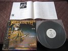 Megadeth So Far So Good So What Japan Promo White Label Vinyl LP OBI Metallica