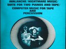 Heliodor LP NM Lejaren Hiller - Computer Music for Tape Percussion electronic