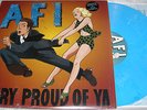 AFI - Very Proud Of Ya - BLUE VINYL w/STREAKS - 1996 Misfits Samhain Danzig