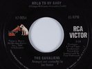 Northern Soul 45 CAVALIERS Hold To My Baby RCA VICTOR HEAR VG++