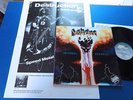 DESTRUCTION INFERNAL OVERKILL steam hammer 85 Lp EX + RARE GIG POSTER thrash