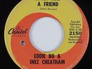 Funk Breaks 45 EDDIE BO & INEZ CHEATHAM Lover & A Friend CAPITOL HEAR