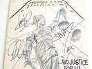 Signed Metallica ...and Justice for ALL LP Vinyl JSA Certified Signed by all 4