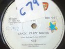 KISS  ,  ZIMBABWE PRESSING , CRAZY CRAZY NIGHTS , NO NO NO , NO RES