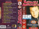 K7 VIDEO VHS ADAMO KARAOKE AMBIANCE 14TITRES VOLUME 18 RARE PORT A PRIX COUTANT