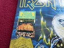 IRON MAIDEN LAD STICKERED FRENCH VERSION LIVE AFTER DEATH DOUBLE LP