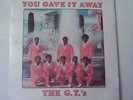 THE G.T.'s - YOU GAVE IT AWAY - RARE NORTHERN SOUL VINYL LP - MINT