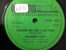 EDUARDO GATTI-VERY HARD TO FIND SINGLE-SYM LABEL  1981-EX BLOPS CHILE