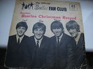 THE BEATLES 1964 UK LYN FAN CLUB CHRISTMAS FLEXI DISC