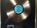 Elvis Presley The U.S. Male goldene Schallplatte gold record US