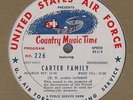 VERY RARE The Carter Family & Roy Druskey LP - United States Air Force - L K