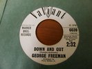George Freeman Down and out/The Quiver Valiant 6039 dj northern soul 45