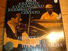 NEU SEALED: SZERYNG WALCHA Bach Violin Sonatas 2-LP-Box Philips