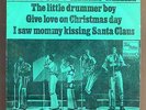 7inch JACKSON FIVE xmas maxi LITTLE DRUMMER BOY MICHAEL JACKSON +PS EX GREEN COV