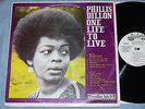 PHYLLIS (Phillis) DILLON One Life To Live LP ?RARE ROOTS REGGAE Treasure Isle JA