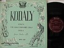 Janos Starker/Kodaly: Sonata for Unaccompanied Cello Period MONO