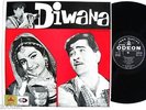 DIWANA * Bollywood Soundtrack LP * ODEON 1967