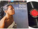 BILLIE HOLIDAY Lady In Satin '58 COLUMBIA 6 EYE ORIG STEREO JAZZ LP 1A/1G EX/EX
