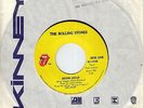 CANADA ROCK KINNEY MUSIC REC 45 RPM THE ROLLING STONES : BROWN SUGAR + BITCH