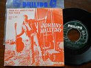 Ultra-rarissime SP juke-box Johnny Hallyday encart original