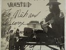 Vernon Wray WASTED Vermillion 1972 NM Signed Autographed Folk PSYCH Link Wray