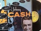 Johnny Cash ORIG. Mono SUN lp EX/EX 'With His Hot and Blue Guitar' 1957 LP-1220