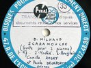 MILHAUD Scaramouche ROSEY/DELAPORTE Rare Private/direct disc PYRAL French 10