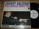 johnny hallyday  sings america s rockin hits label blanc promo