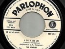 BEATLES A Day In The Life/Sgt.Pepper ITALY only on 7