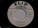 RICHARD BERRY & PHARAOHS / Louie Louie / Flip 321 Original 45 promo copy / M-