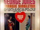 GEORGE JONES.MARGIE SINGLETON. DUETS CONUTRY STYLE. STEREO LP.