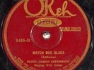 Blind Lemon Jefferson, Okeh 8455, V-