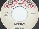 Surf Garage Instro 45 - DICK DALE & DELTONES - Miserlou - DELTONE