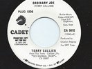 TERRY CALLIER 45RPM '72 CADET ORDINARY JOE NORTHERN SOUL PROMO VG+++ VINYL