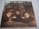 DION AND THE BELMONTS-Where Or When-EP & JACKET/SUPER RARE/ORIG LAURIE LB/NICE