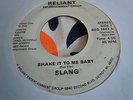 SLANG SHAKE IT TO ME BABY/TURN ME ON 45 RELIANT 1693 DETROIT MODERN SOUL FUNK
