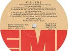 Iron Maiden - Killers Australia with Women In Uniform 1st edition label