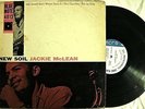 JACKIE MCLEAN New Soil PETE LA ROCA WALTER DAVIS ORIG BLUE NOTE JAZZ LP W63
