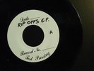 THE RIP OFFS Fan Club EP 45 on Pure Filth RARE TEST PRESS