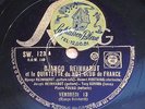 78 rpm SWING 123 DJANGO REINHARDT 