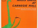 MILES DAVIS “At Carnegie Hall” LP COLUMBIA 2-eye mono MOBLEY/ CHAMBERS   NICE