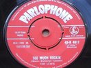 Tiny Lewis - Too Much Rockin' - PARLOPHONE 45- R 4617 - VG ++++