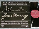 ARTHUR GRUMIAUX violin BERG STRAVINSKY 1stPress 1960s plum/silver PHILIPS MINT