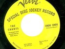 the Chants Verve 10244 VG+ R&B vocal promo 45 Dick Tracy b/w Choo Choo